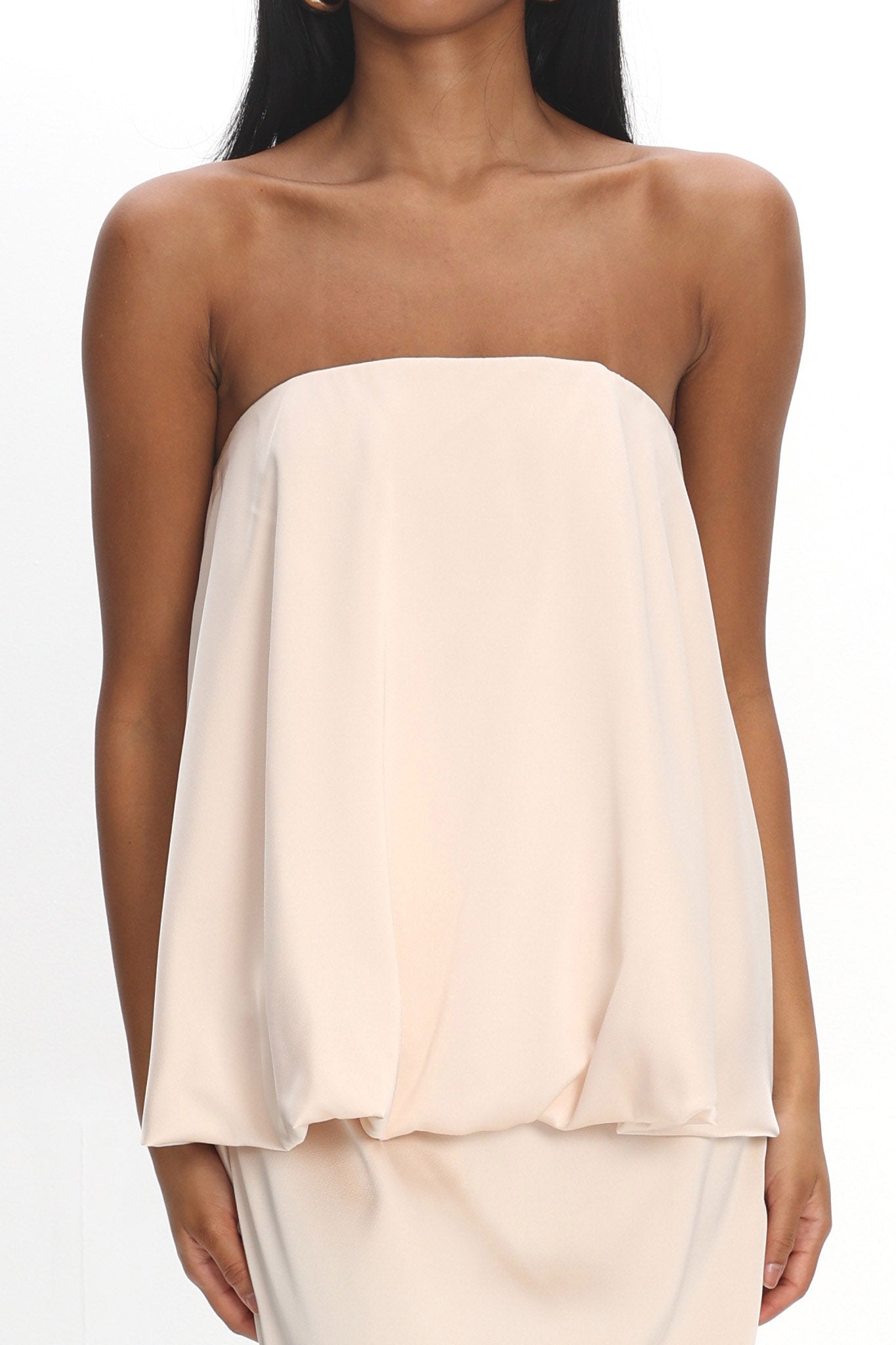 Kellaan Balloon Top Maxi Dress Oyster by Selfie Leslie Australia
