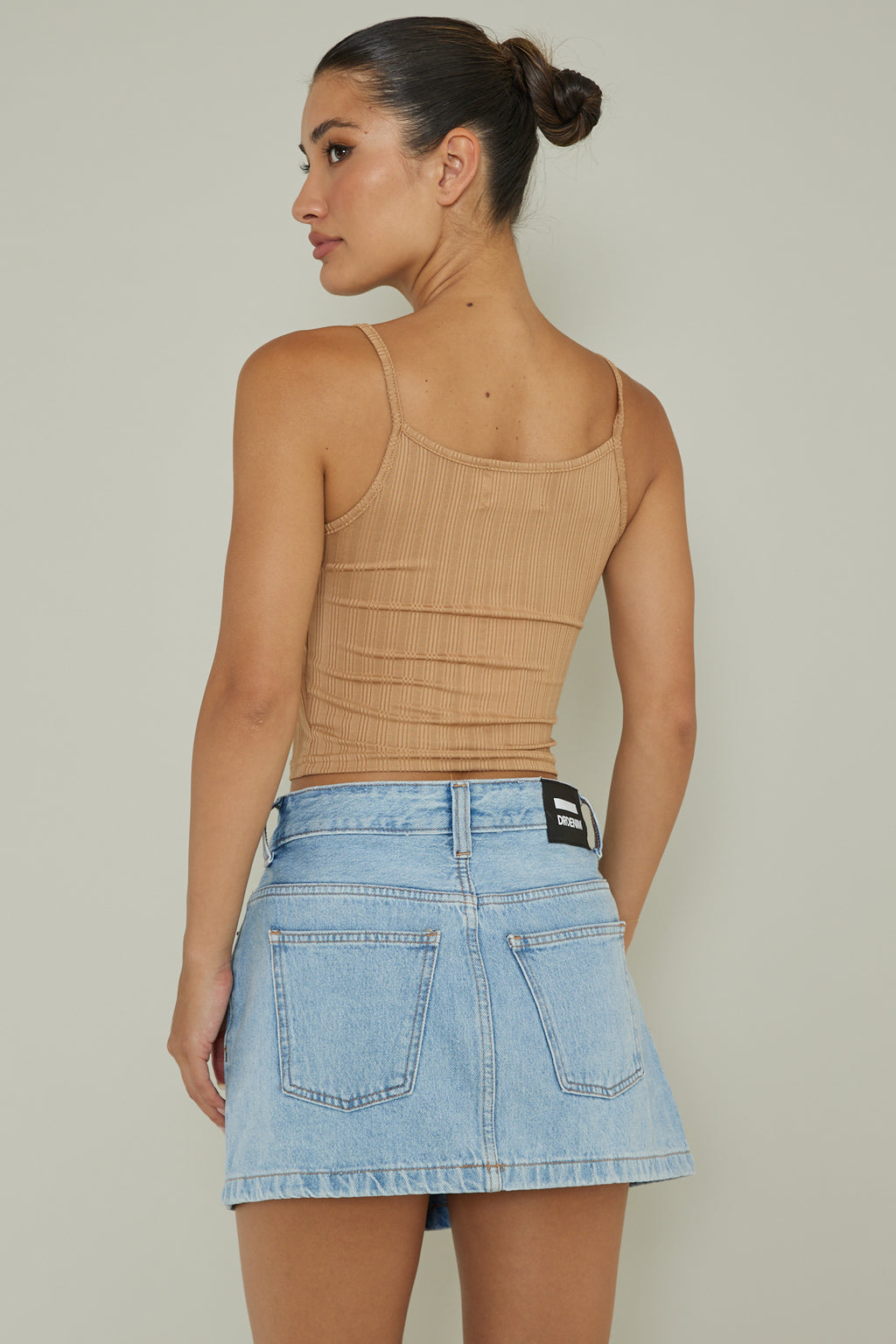 Sold Out Ribbed Cami Top Mocha by Selfie Leslie Australia