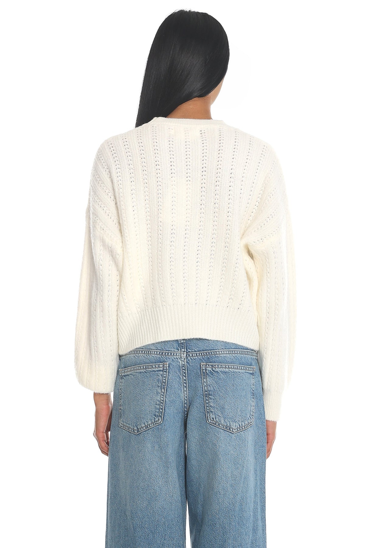 Cadence Knit Sweater Cream by Selfie Leslie Australia