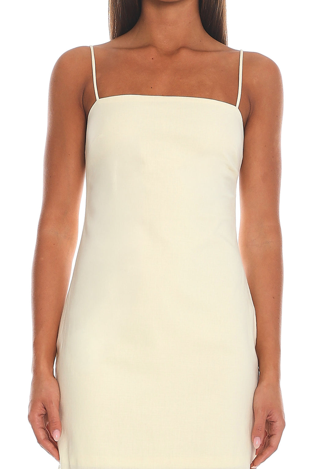 Palm Springs Fringe Hem Midi Dress Butter