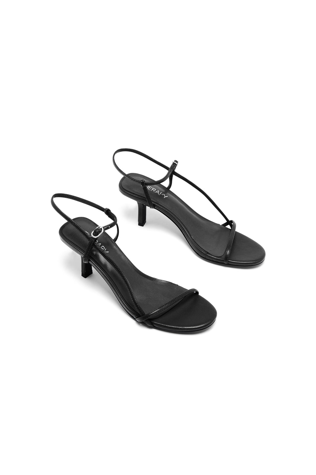 THERAPY Easton Slingback Heel Black by Selfie Leslie Australia