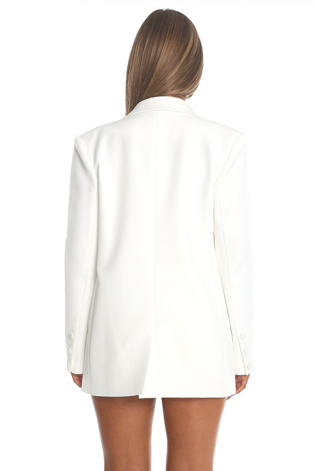 Call Me Oversized Blazer White