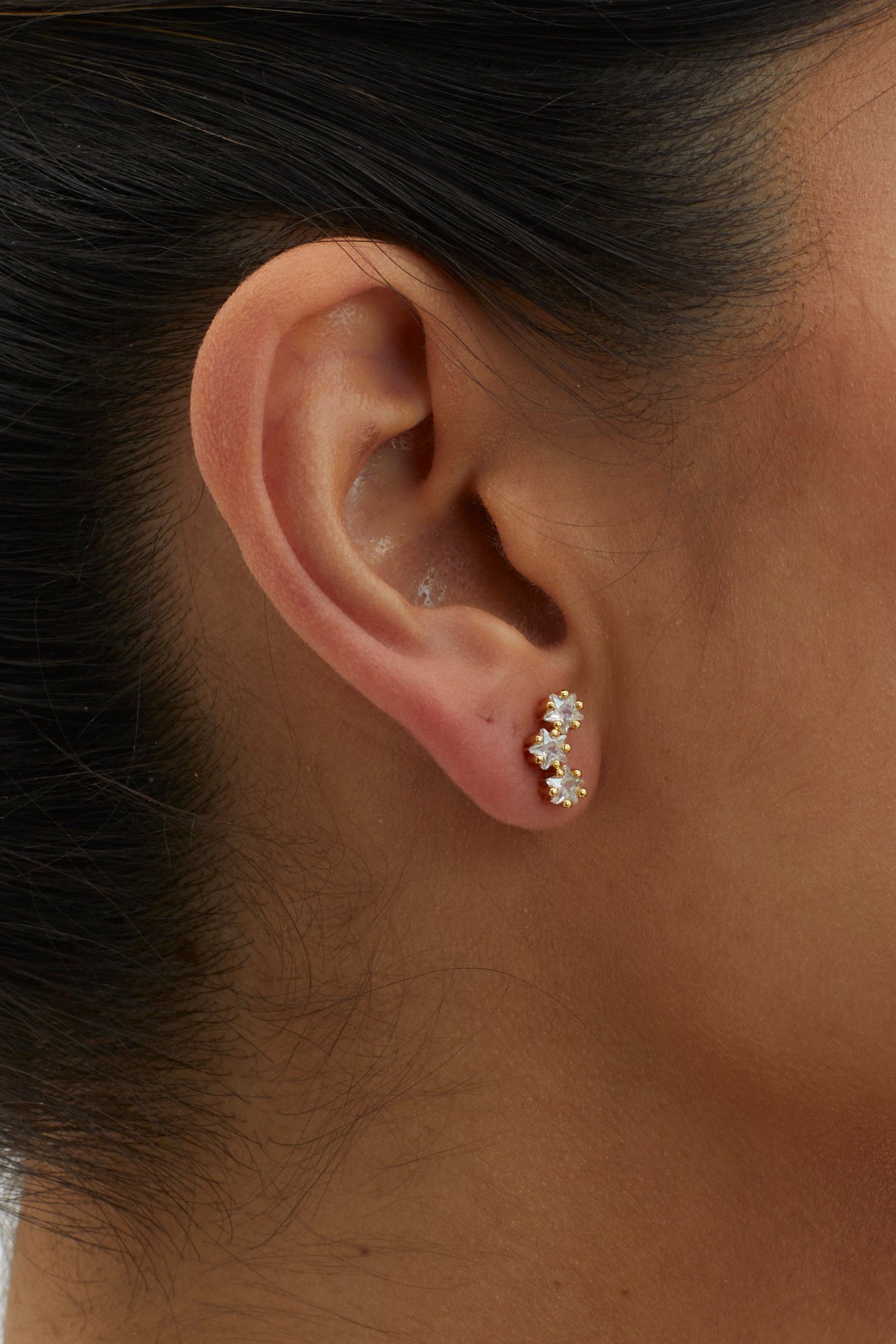 Star Sign Stud Earrings Gold by Selfie Leslie Australia