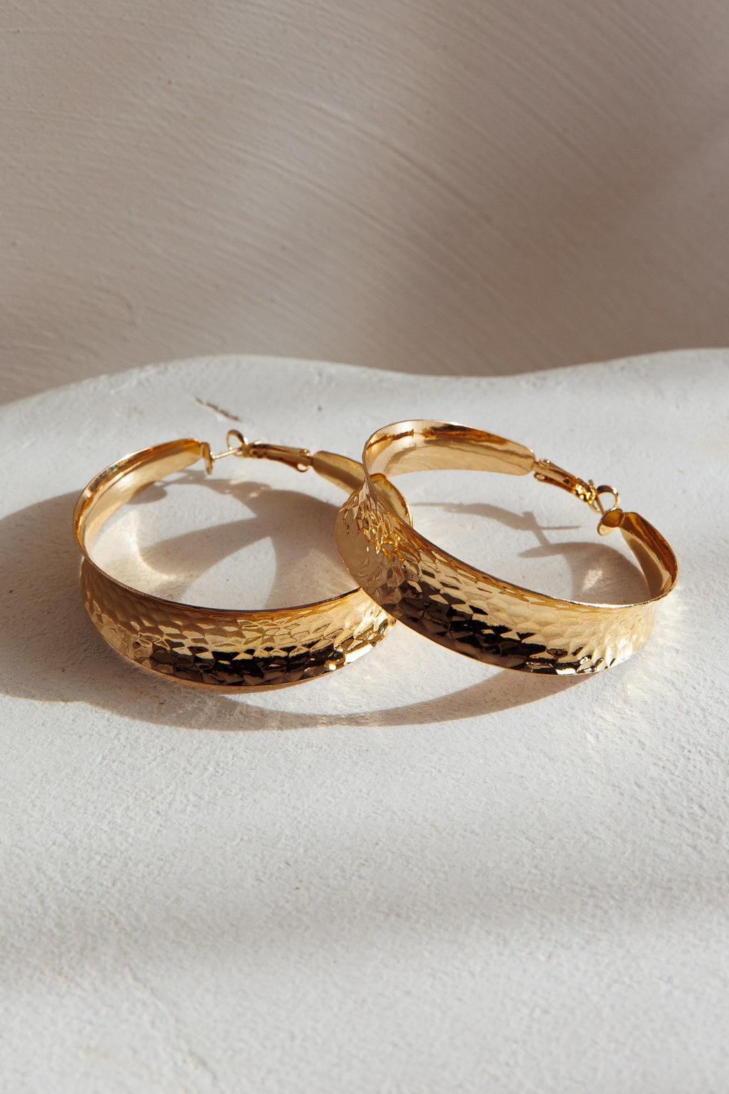 Youth Hoop Earrings Gold by Selfie Leslie Australia
