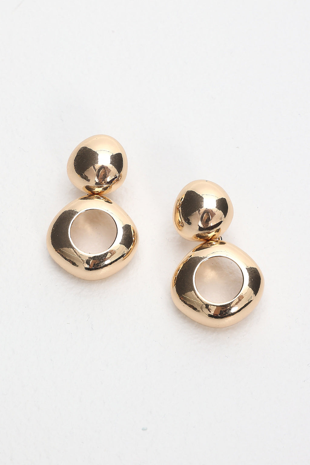 Hilary Drop Earrings Gold by Selfie Leslie Australia