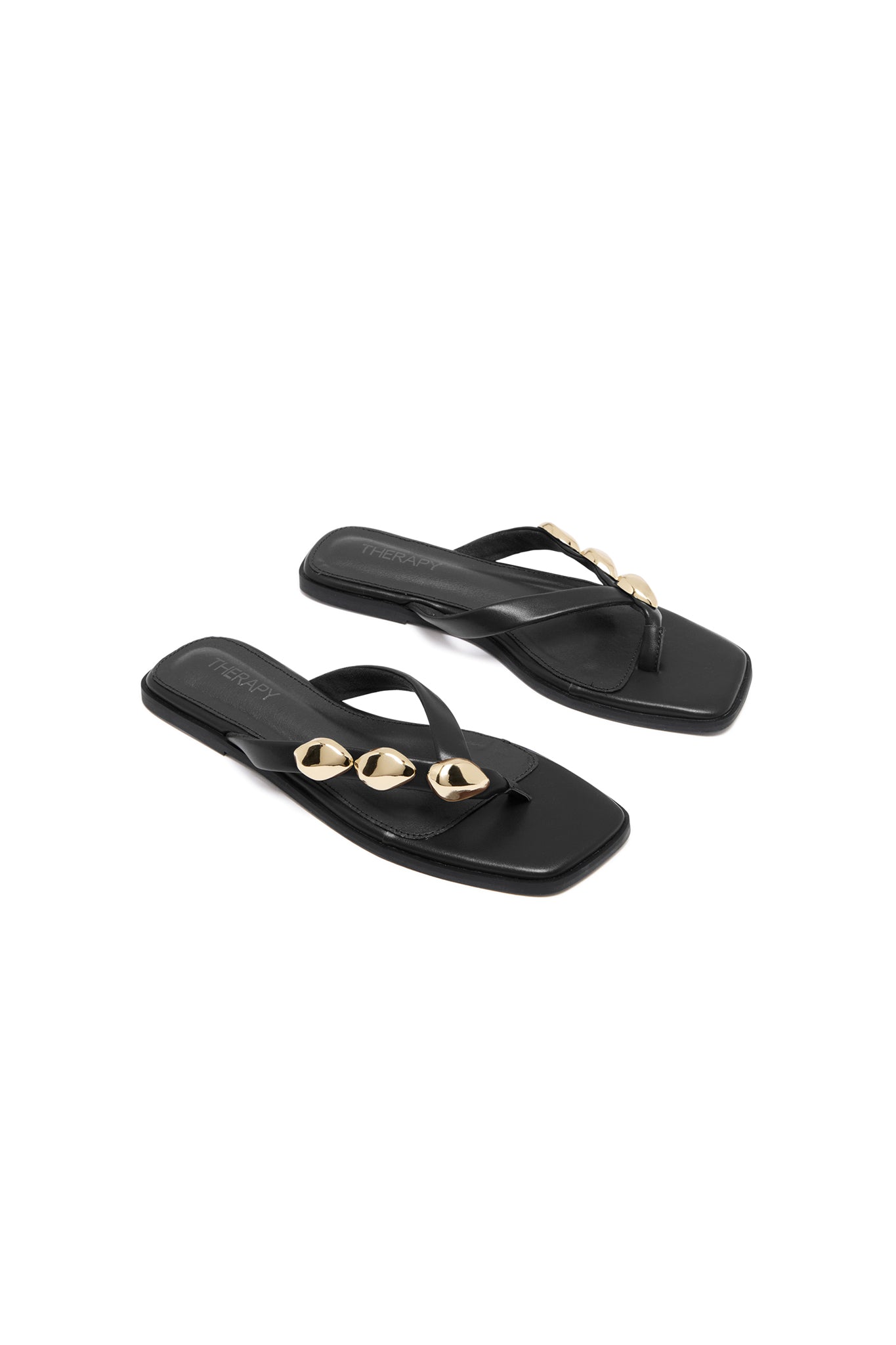 THERAPY Guise Flats Black by Selfie Leslie Australia
