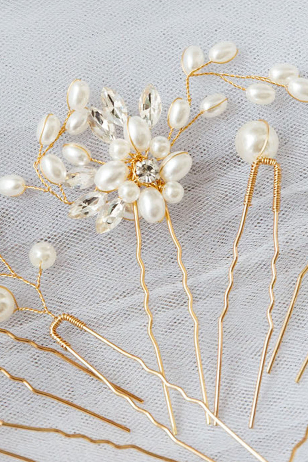 Marita Pearl Hair Pins by Selfie Leslie Australia