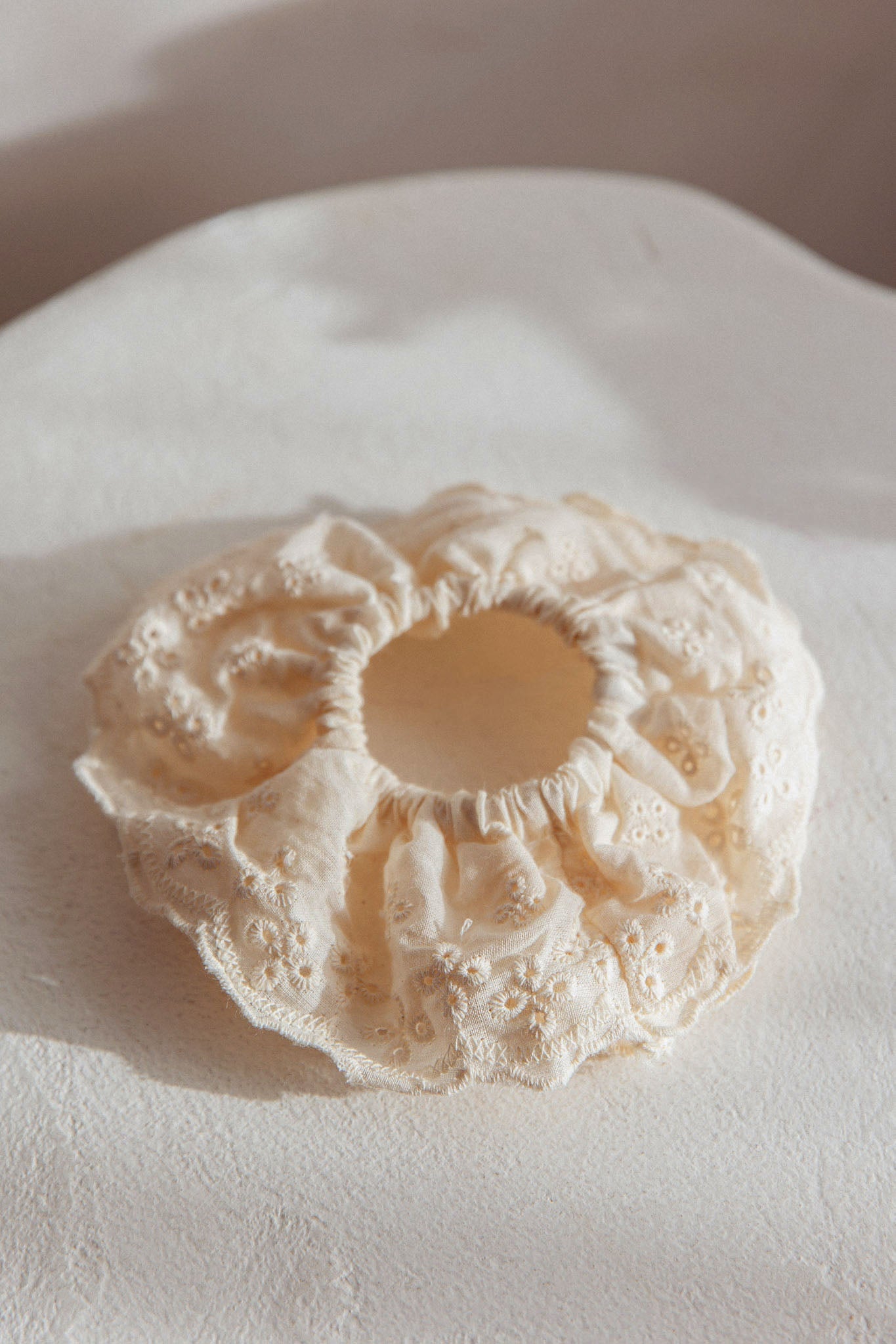 Emily Lace Scrunchie White by Selfie Leslie Australia