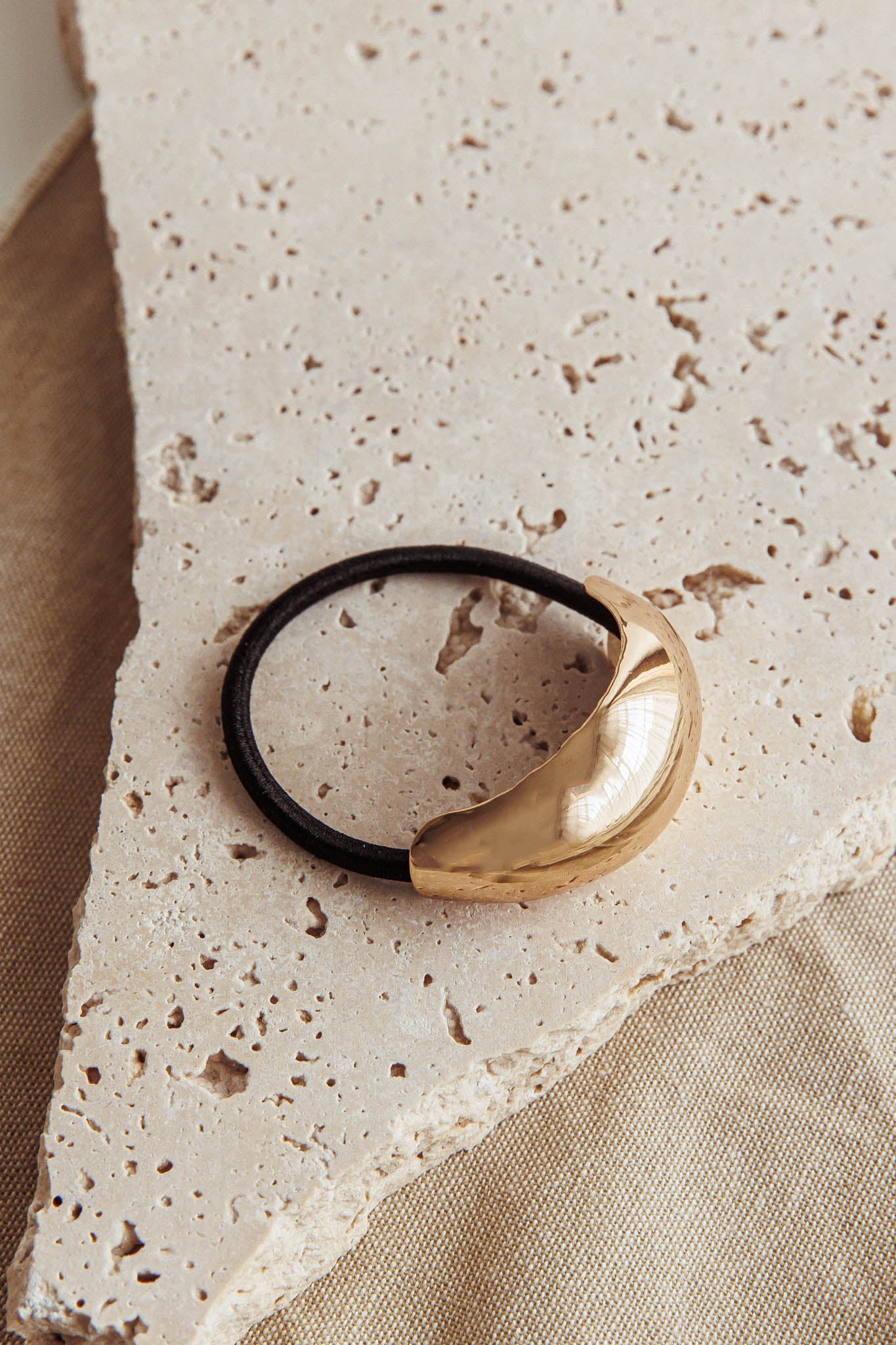 Cindy Hair Tie Gold by Selfie Leslie Australia