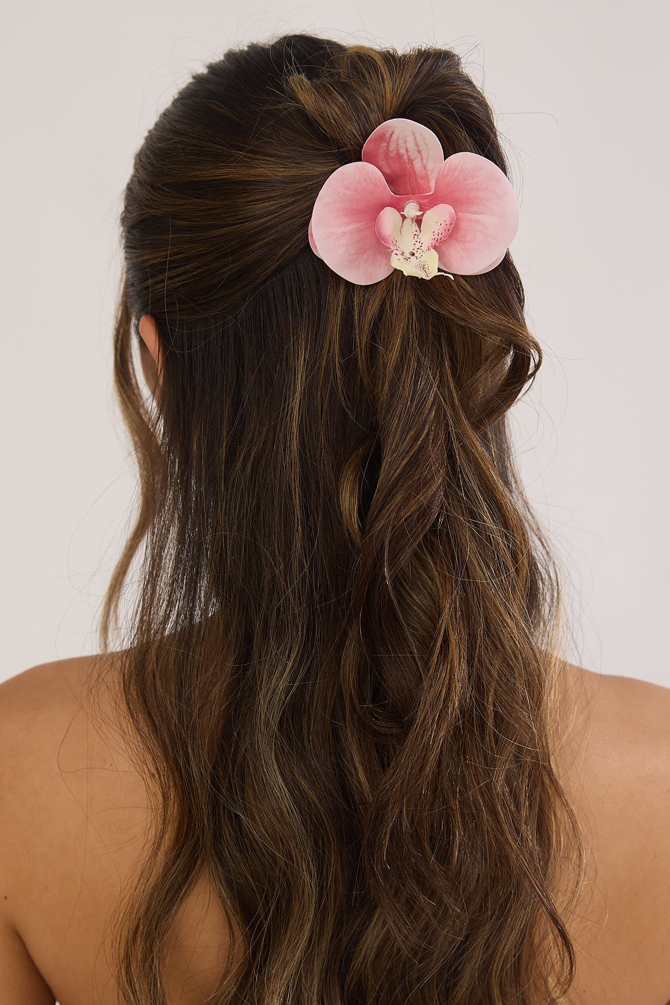 Orchid Hair Pin Fuchsia by Selfie Leslie Australia