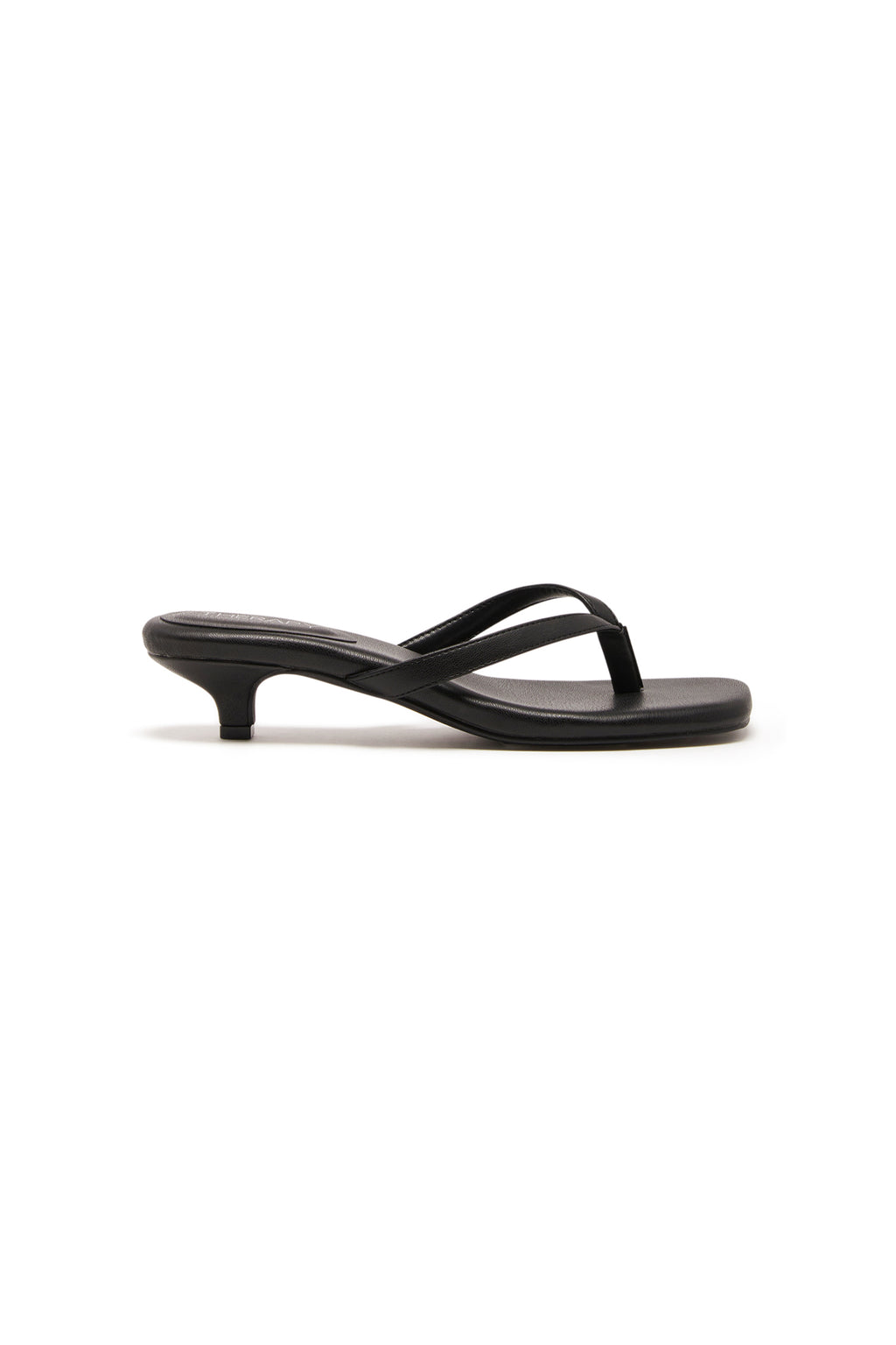 THERAPY Heatwave Thong Heel Black by Selfie Leslie Australia