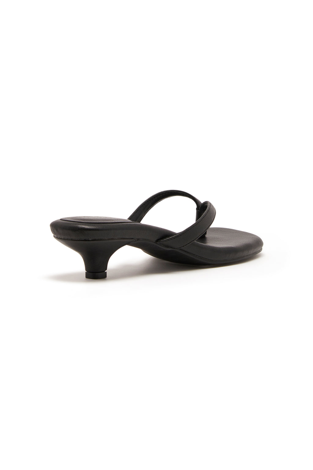THERAPY Heatwave Thong Heel Black by Selfie Leslie Australia