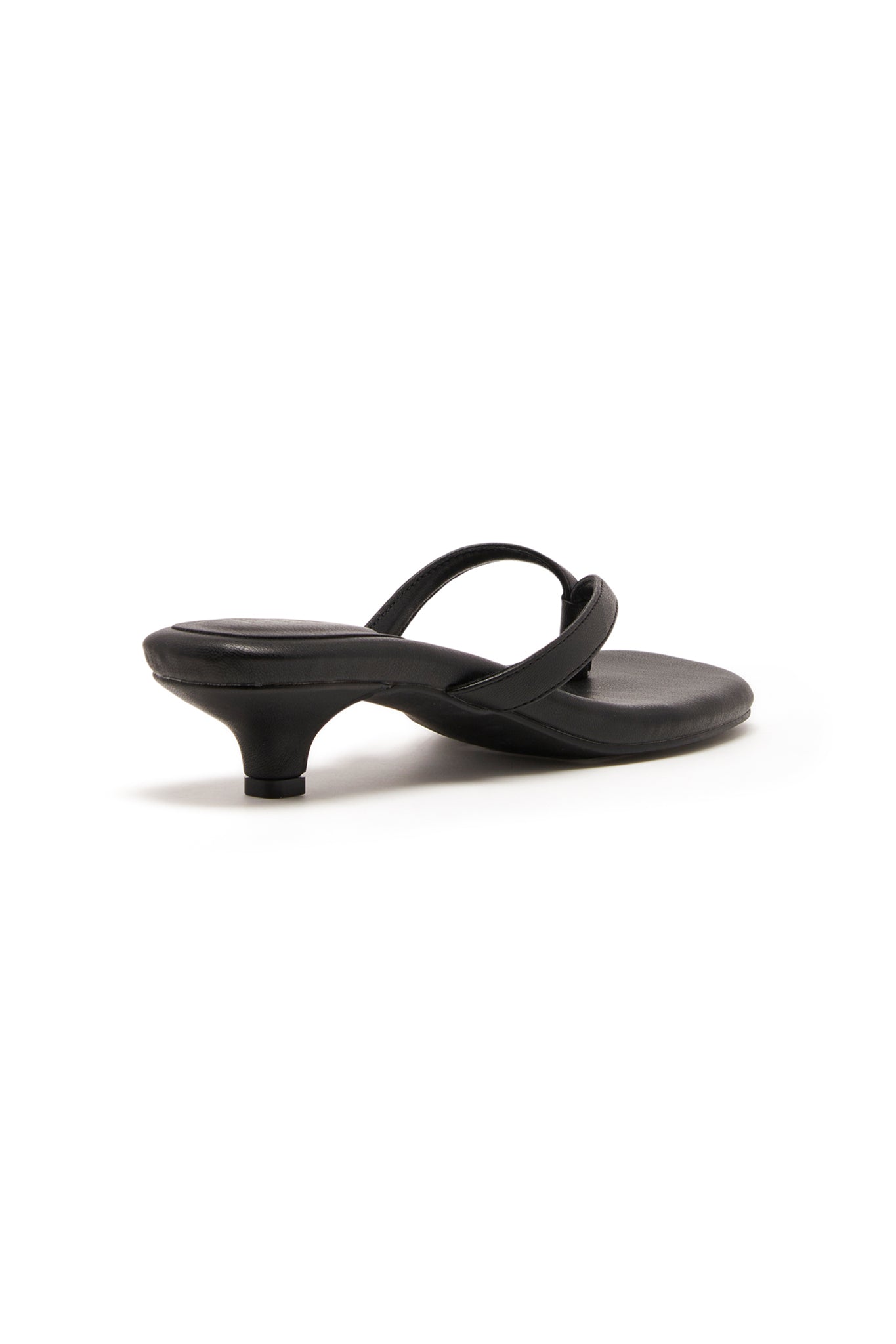 THERAPY Heatwave Thong Heel Black by Selfie Leslie Australia