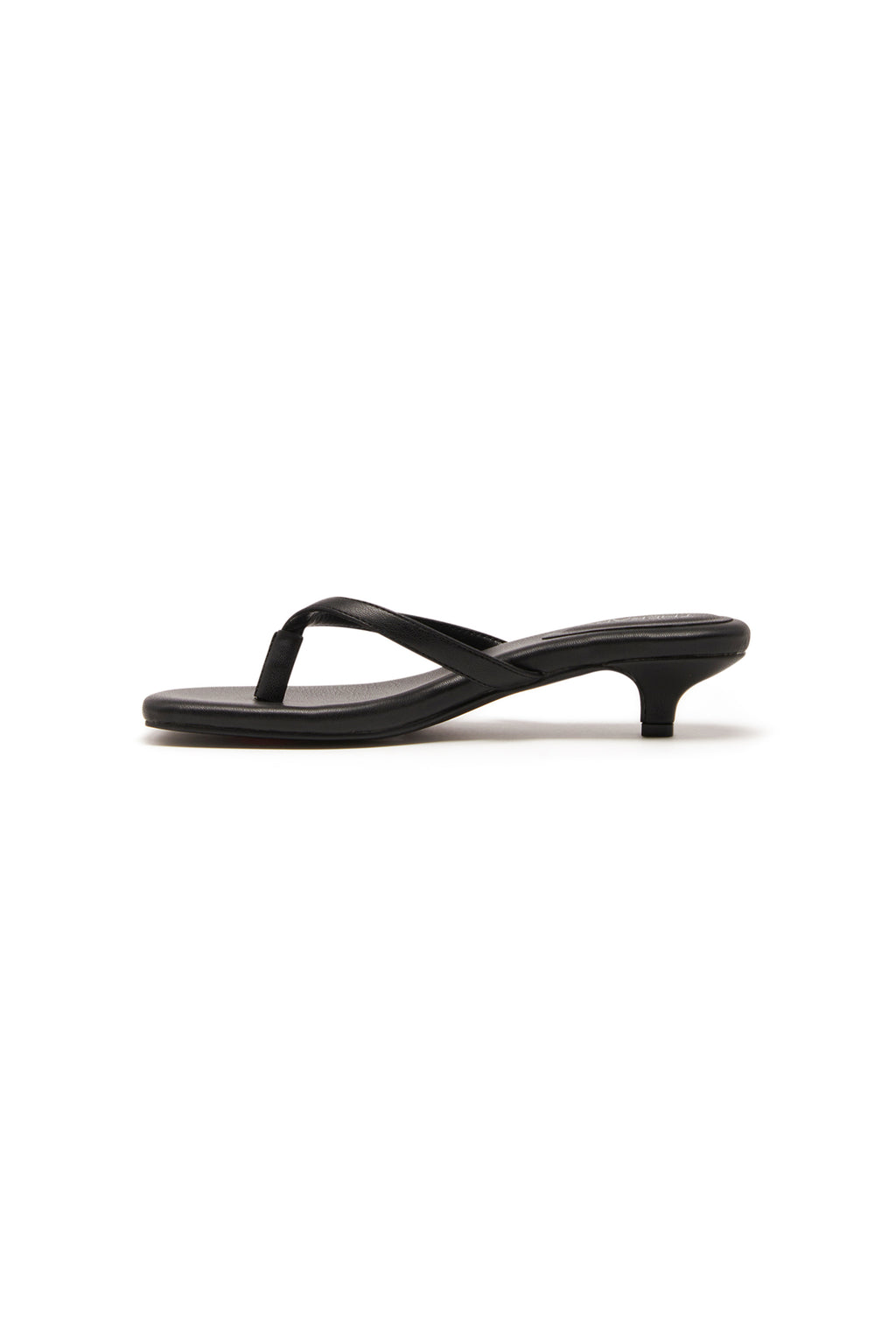 THERAPY Heatwave Thong Heel Black by Selfie Leslie Australia