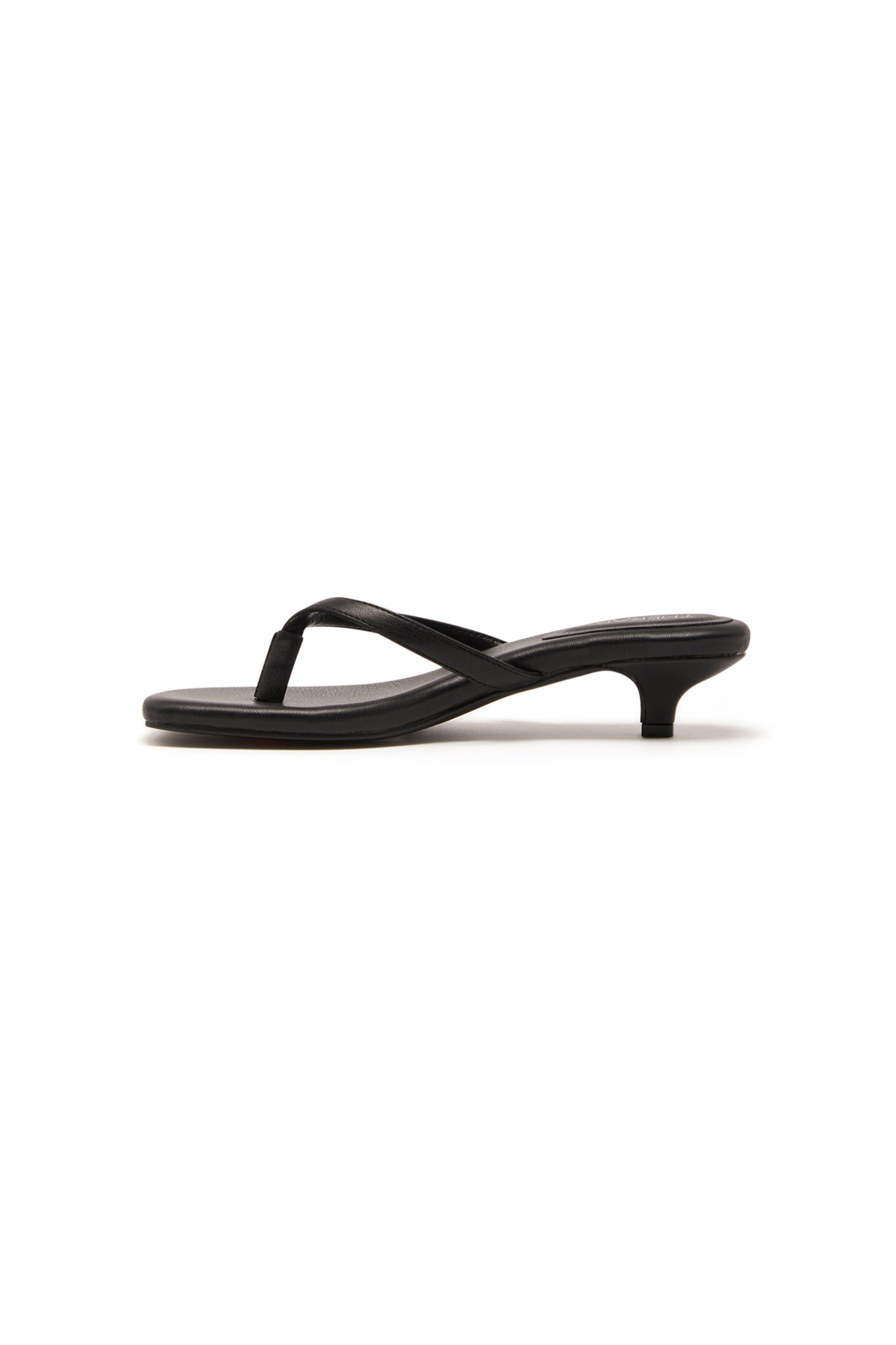 THERAPY Heatwave Thong Heel Black by Selfie Leslie Australia