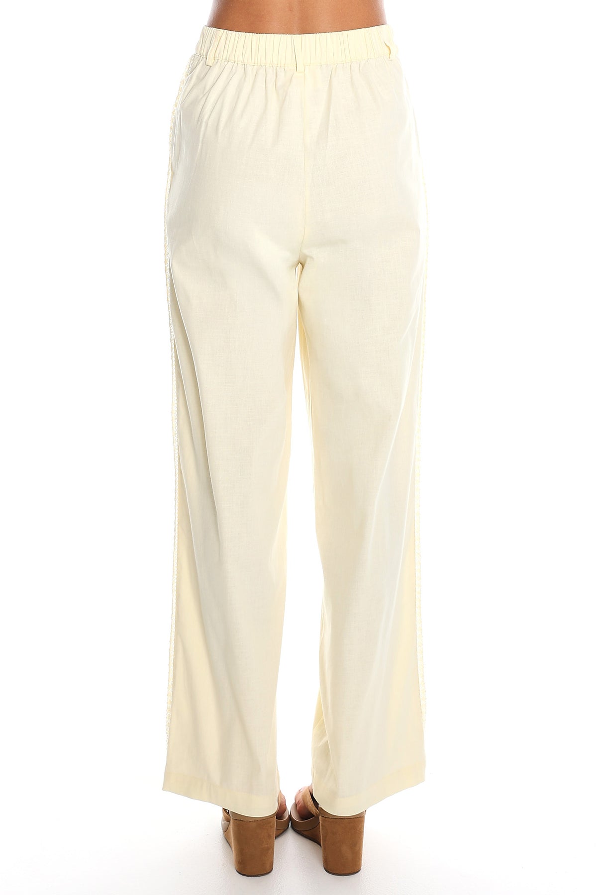 Visalia Wide Leg Trousers Butter