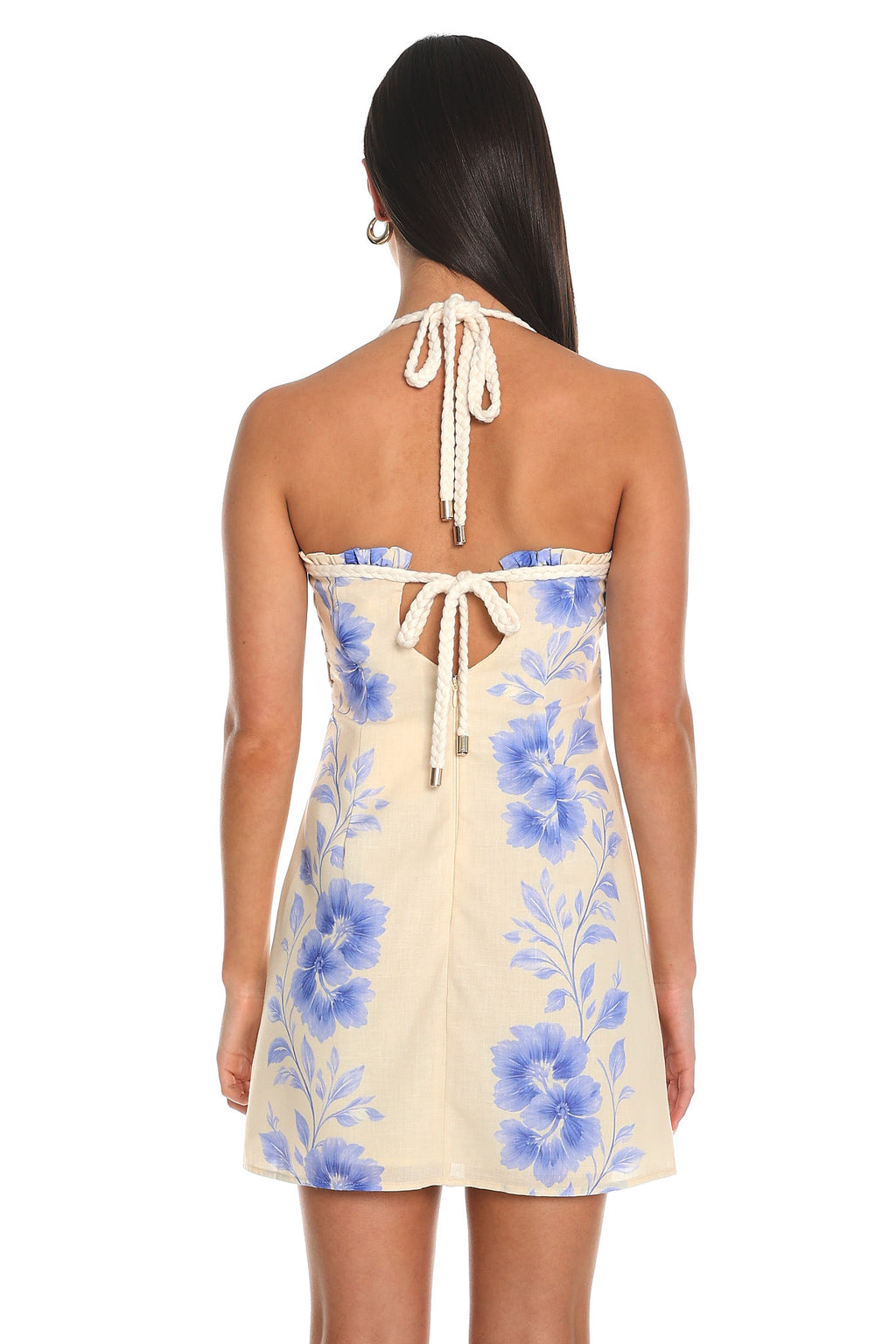 Callaway Halter Mini Dress Butter