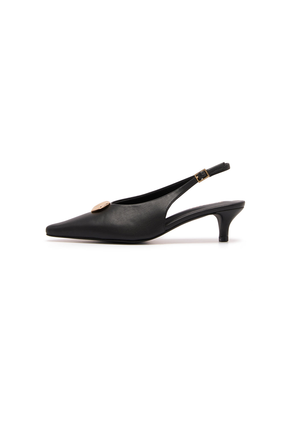 THERAPY Indina Slingback Heel Black by Selfie Leslie Australia