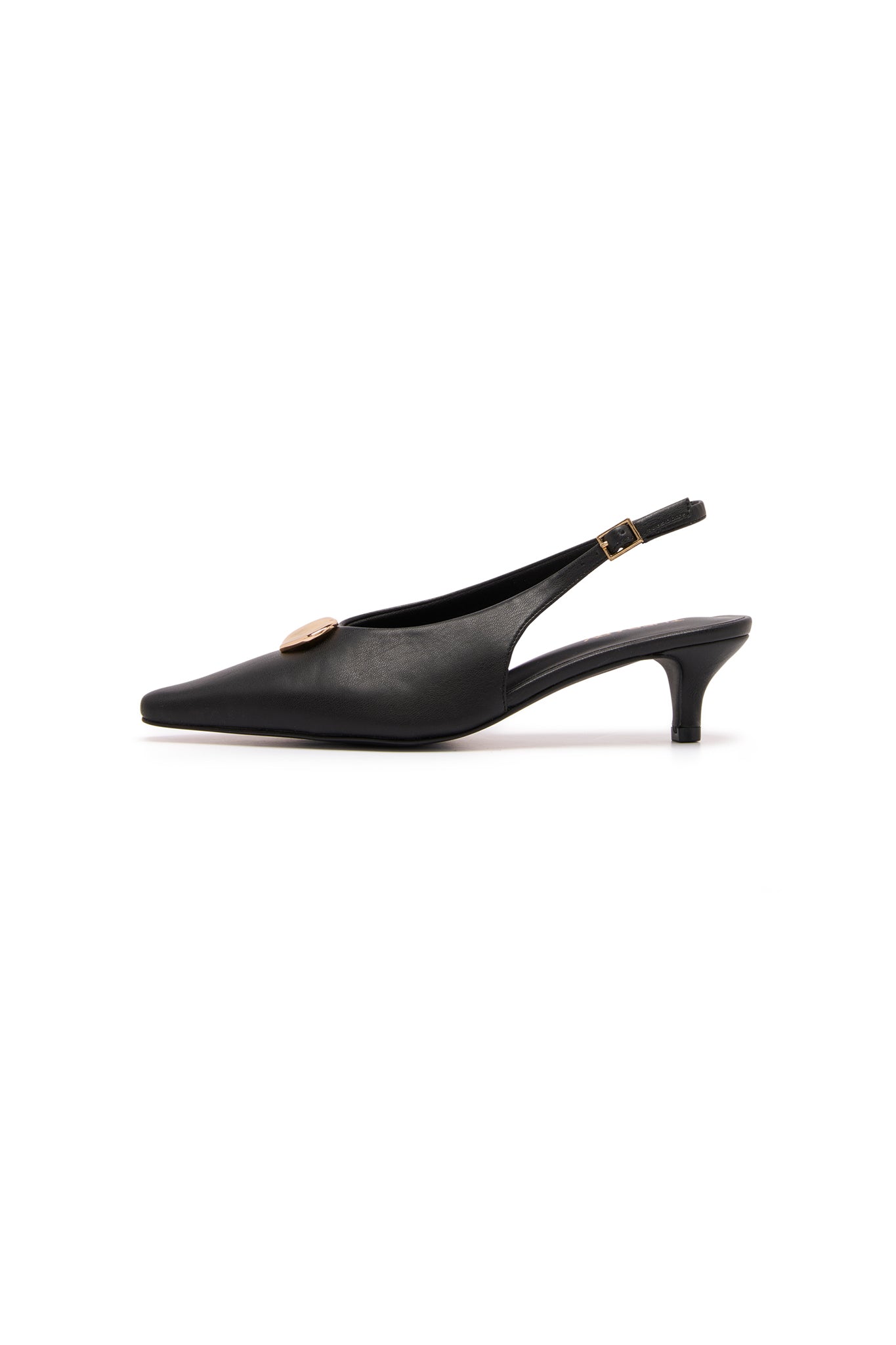 THERAPY Indina Slingback Heel Black by Selfie Leslie Australia