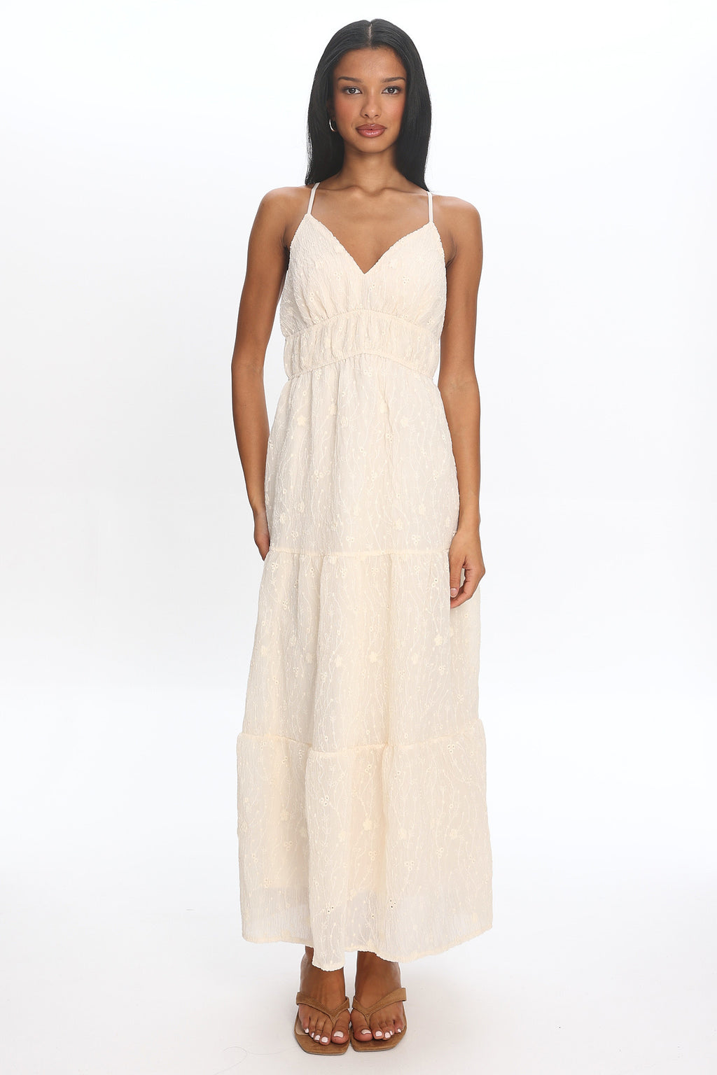 Xyla Maxi Dress Ivory