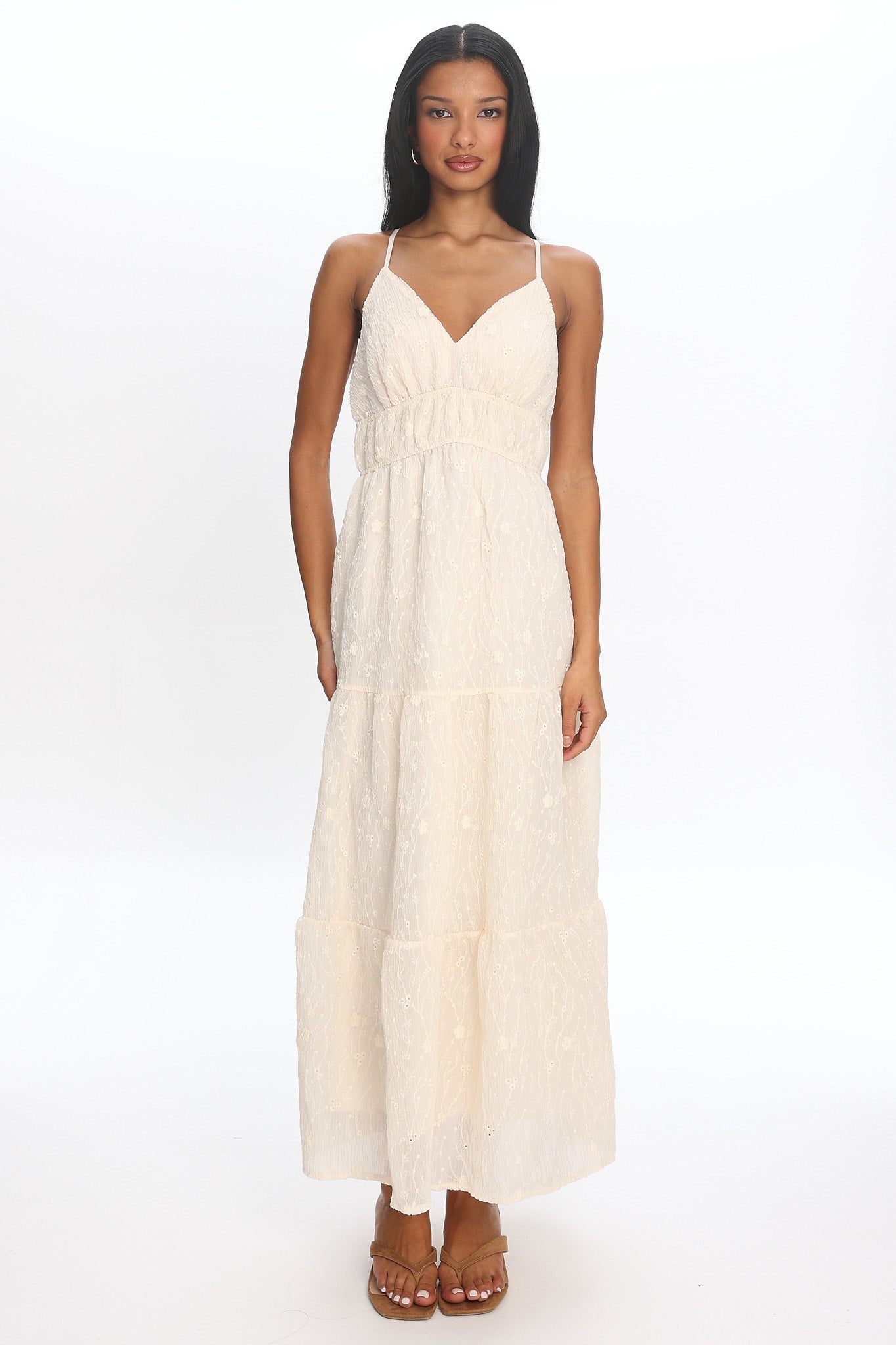 Xyla Maxi Dress Ivory