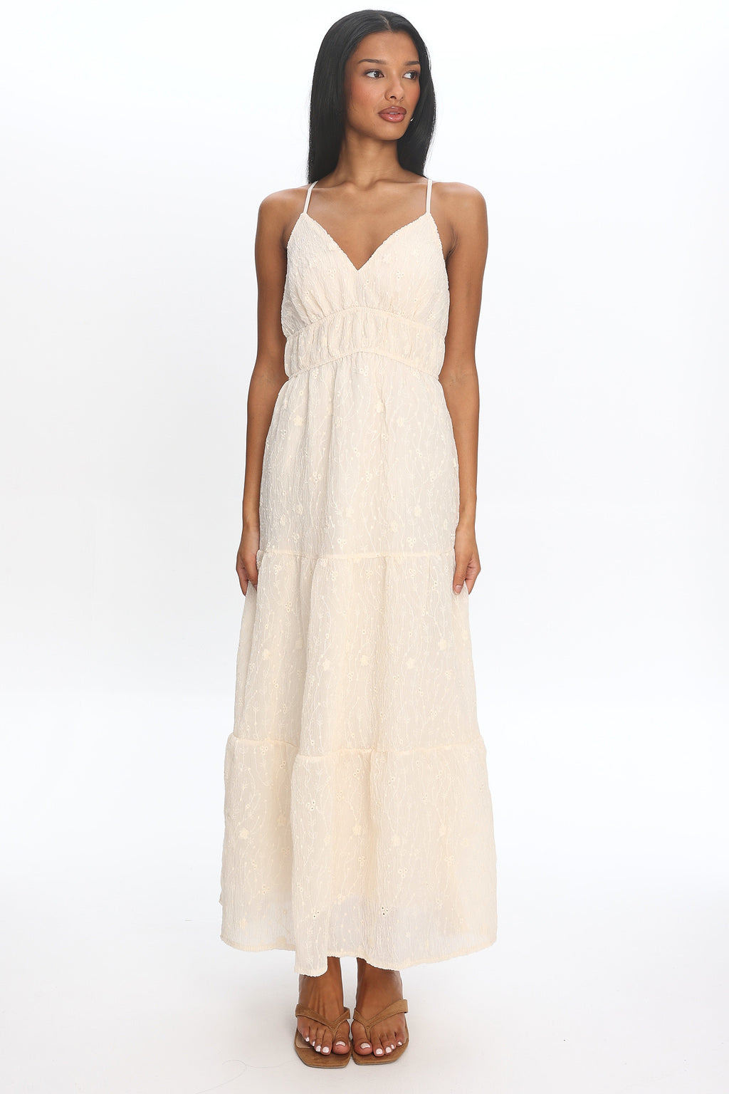 Xyla Maxi Dress Ivory
