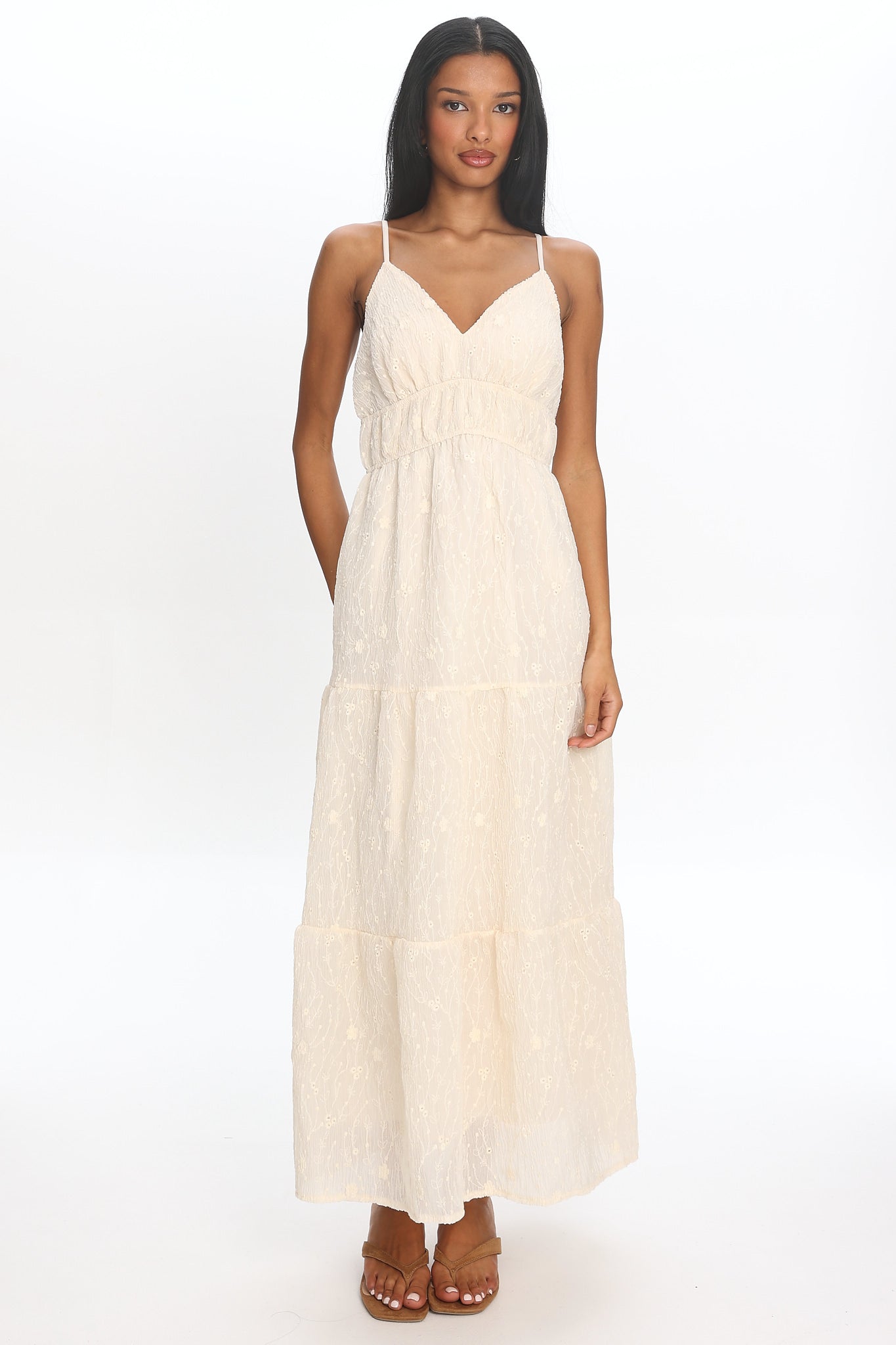Xyla Maxi Dress Ivory