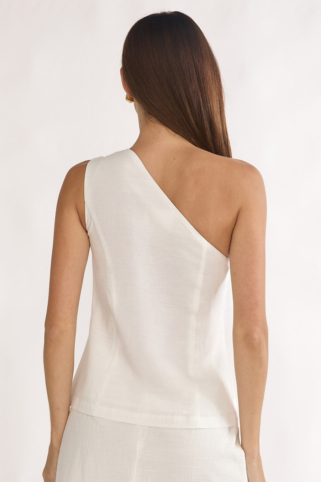 Alessora One Shoulder Top White by Selfie Leslie Australia