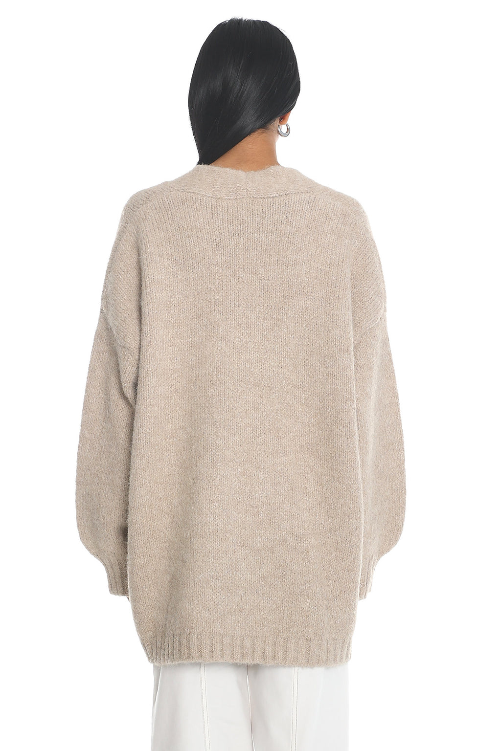 Jinnica Long Knit Cardigan Oat by Selfie Leslie Australia