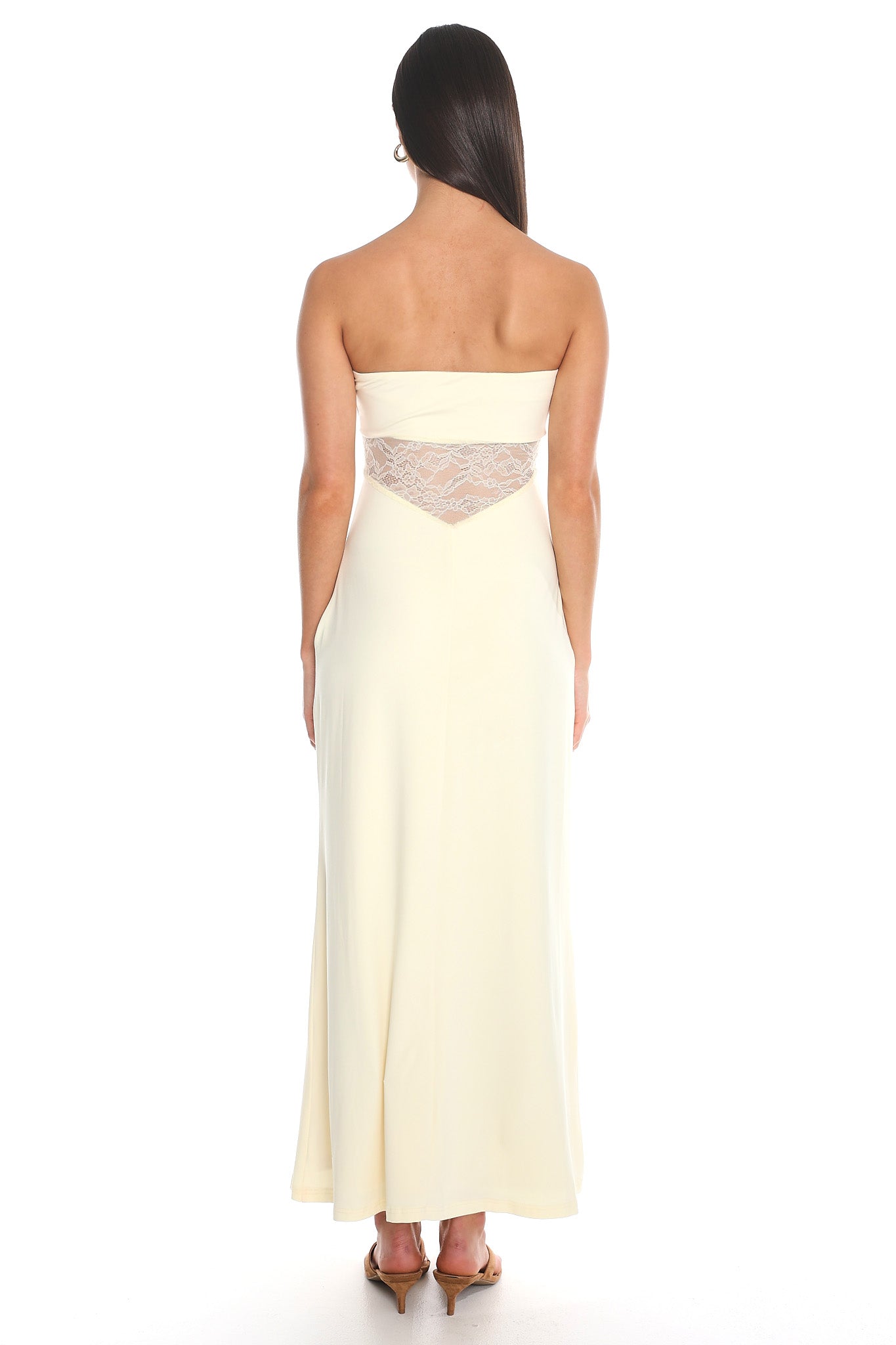 Kylana Strapless Maxi Dress Butter