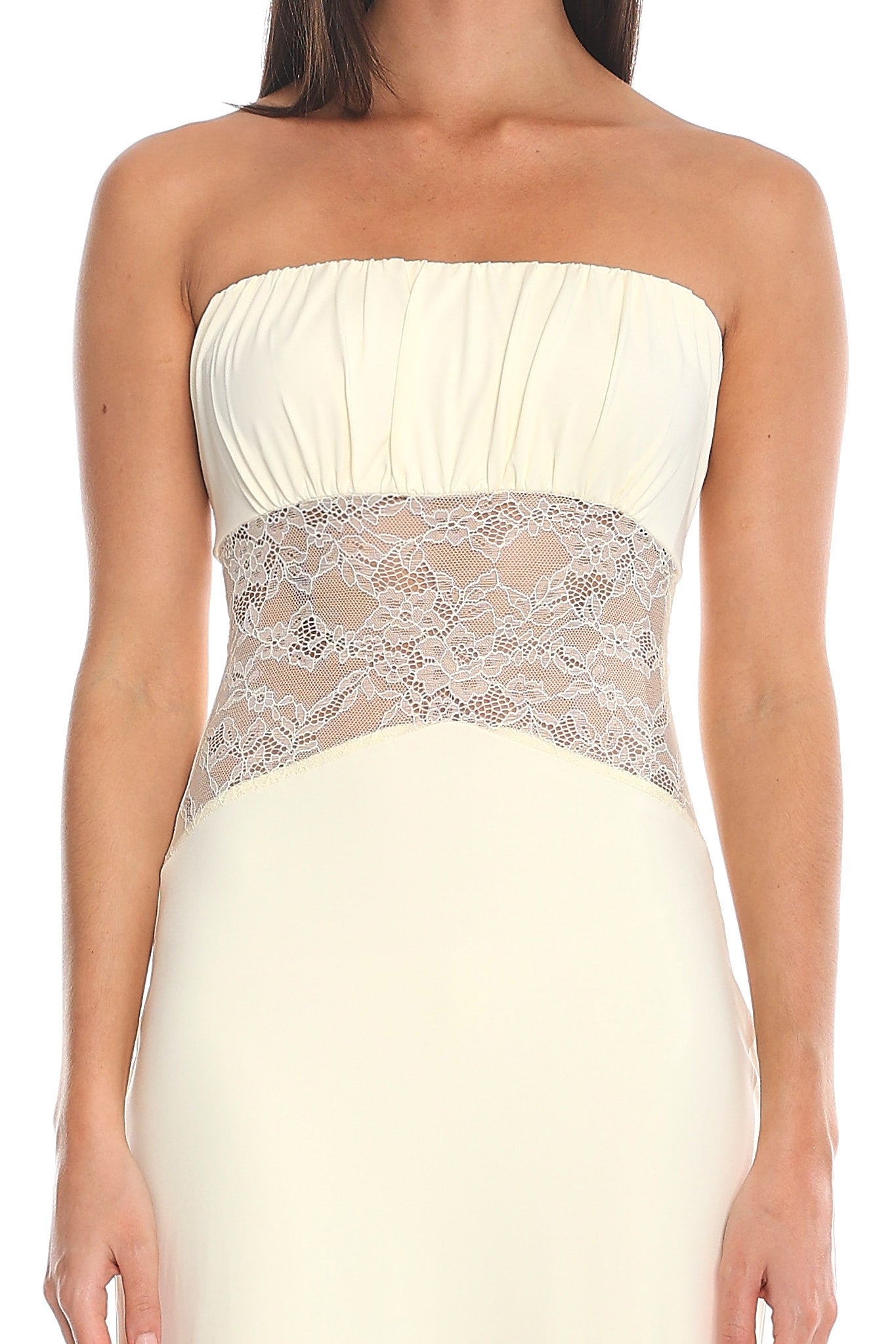 Kylana Strapless Maxi Dress Butter