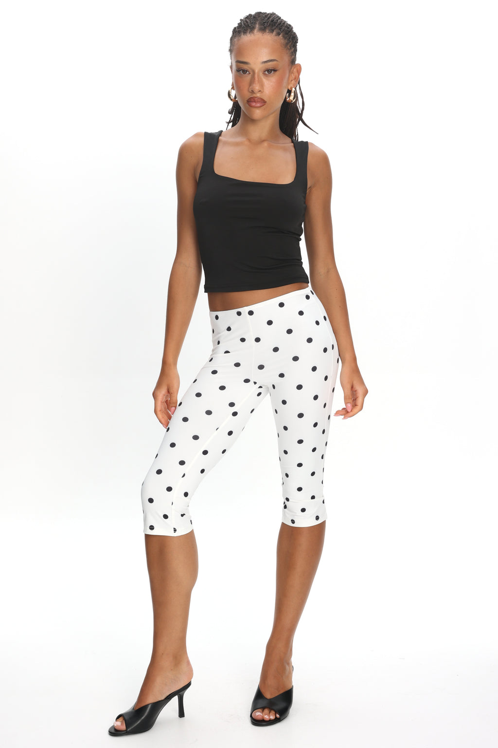 LIONESS Starlight Capri Cream Polka by Selfie Leslie Australia