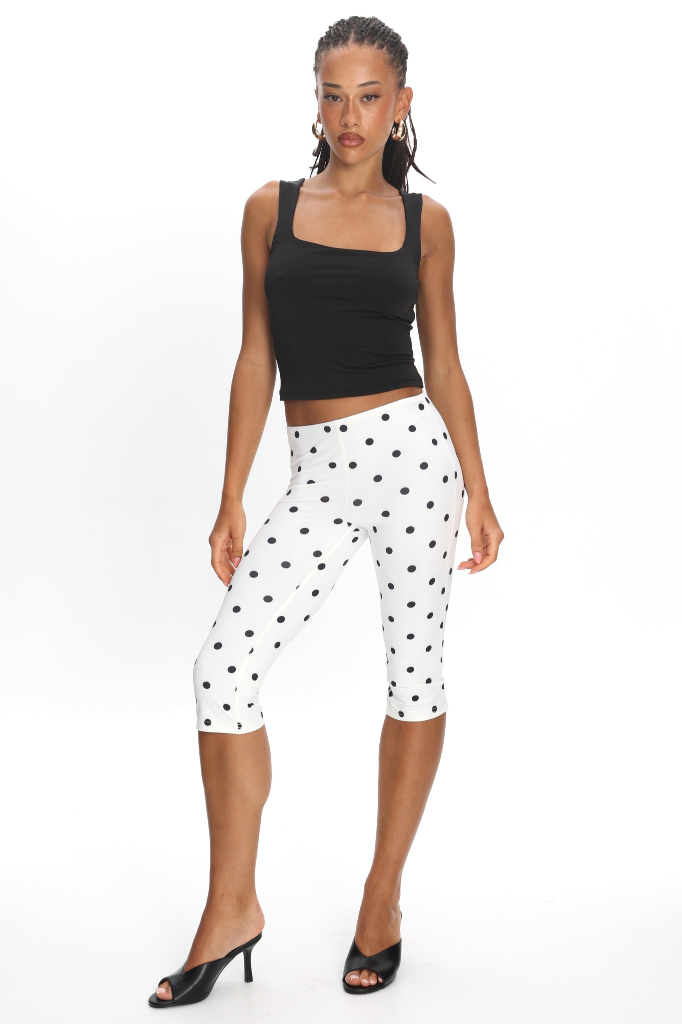 LIONESS Starlight Capri Cream Polka by Selfie Leslie Australia