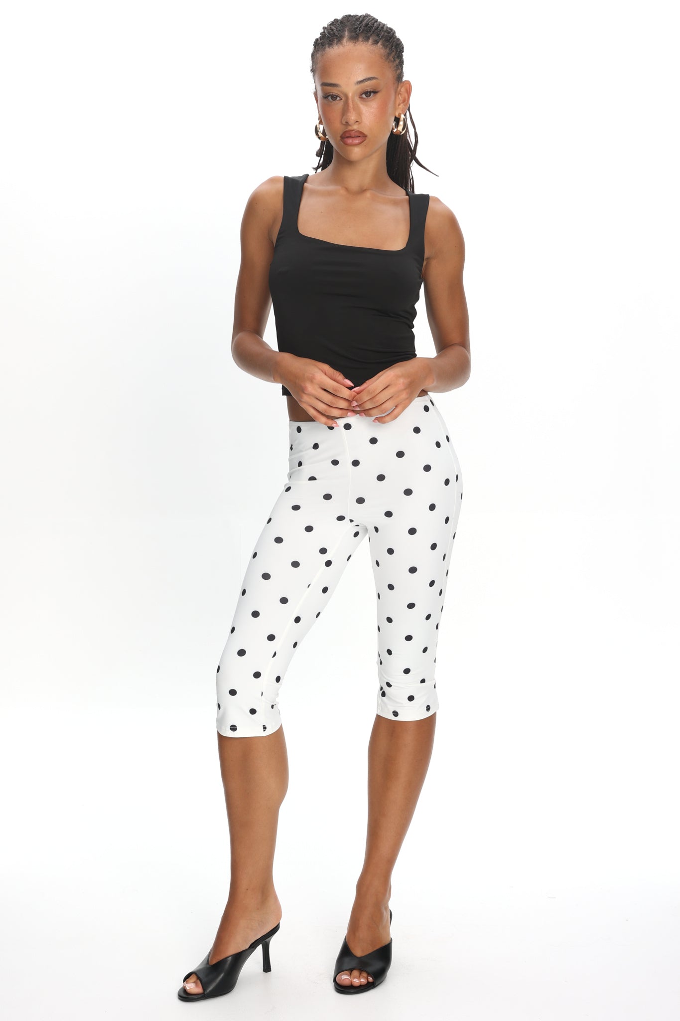 LIONESS Starlight Capri Cream Polka by Selfie Leslie Australia