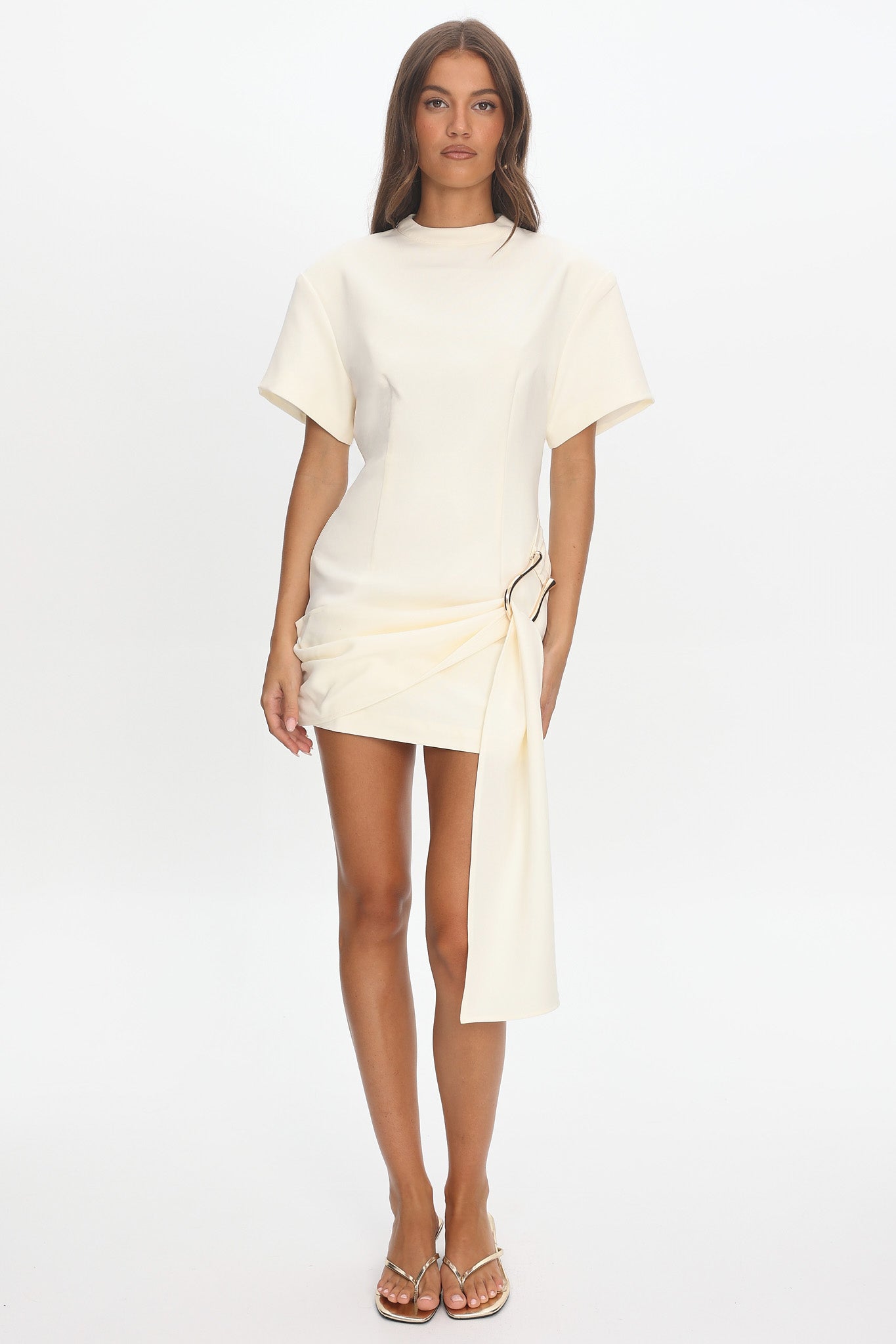 LIONESS Martini Mini Dress Foam by Selfie Leslie Australia