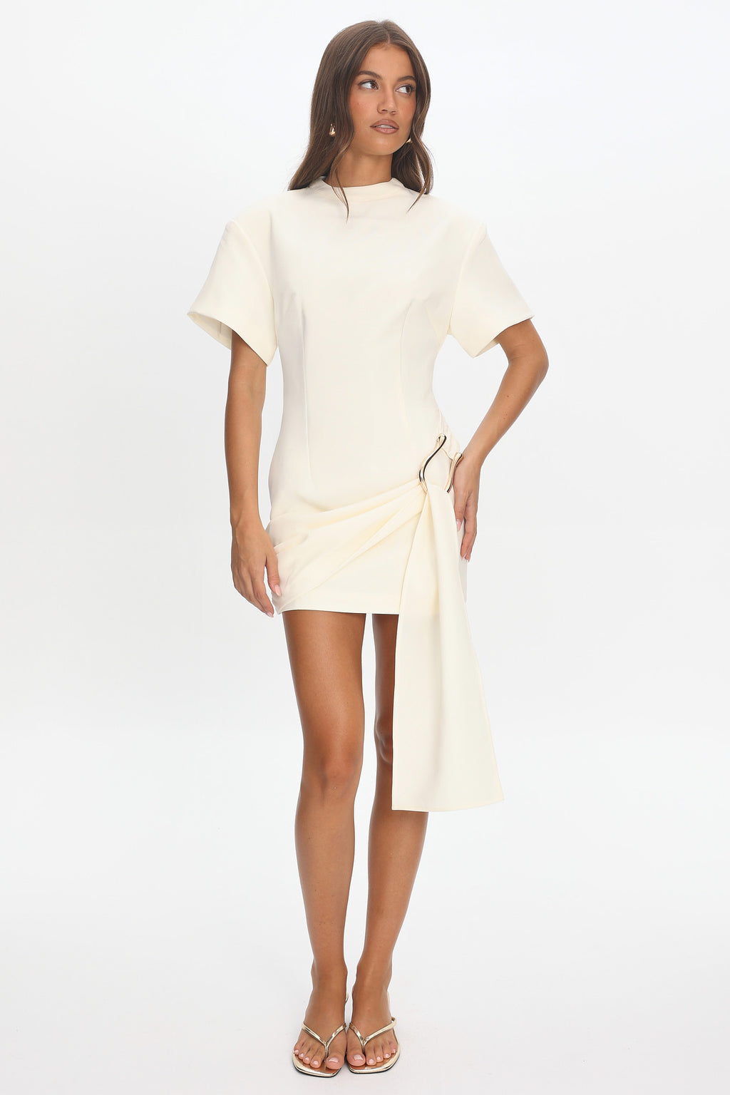 LIONESS Martini Mini Dress Foam by Selfie Leslie Australia