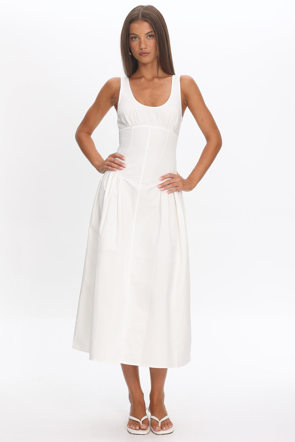 LIONESS Luna Rosa Maxi Dress Porcelain by Selfie Leslie Australia