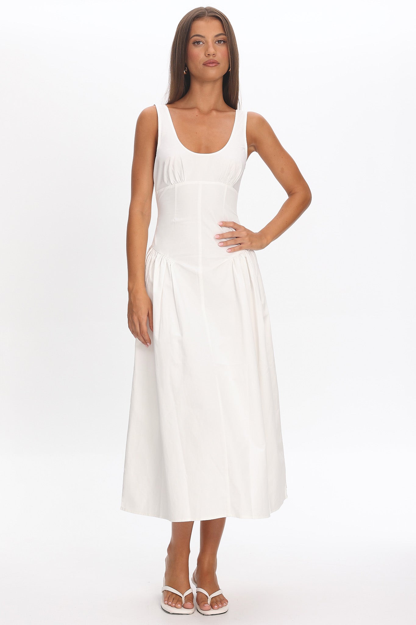 LIONESS Luna Rosa Maxi Dress Porcelain by Selfie Leslie Australia
