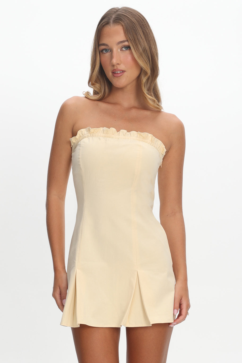 LIONESS Nautica Mini Dress Lemontini by Selfie Leslie Australia