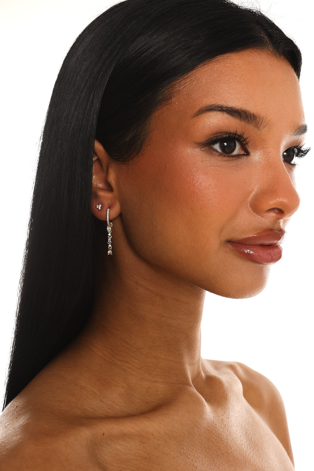 Aurelis Stack Earring Set Gold
