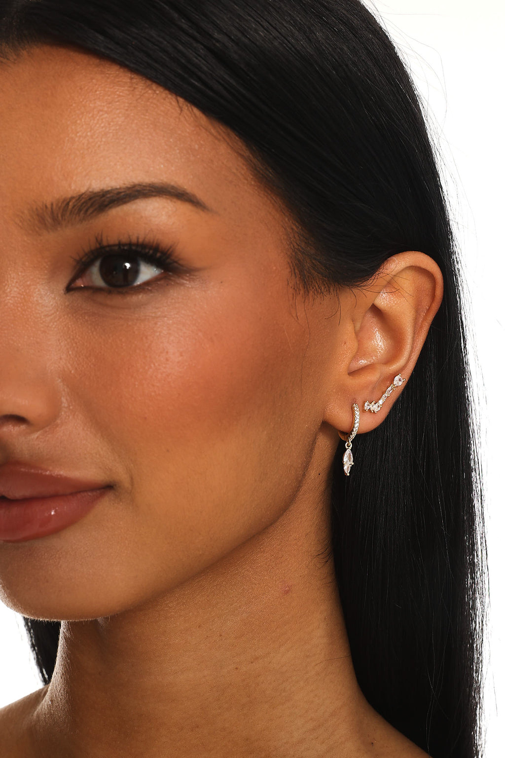 Aurelis Stack Earring Set Gold