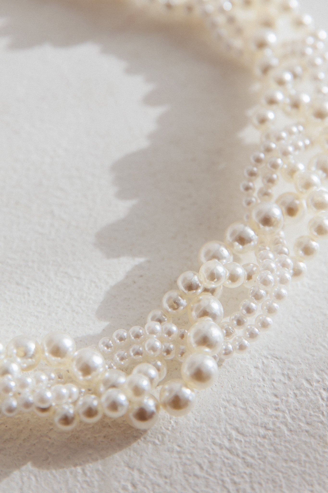 Your Smile Pearl Necklace Silver by Selfie Leslie Australia