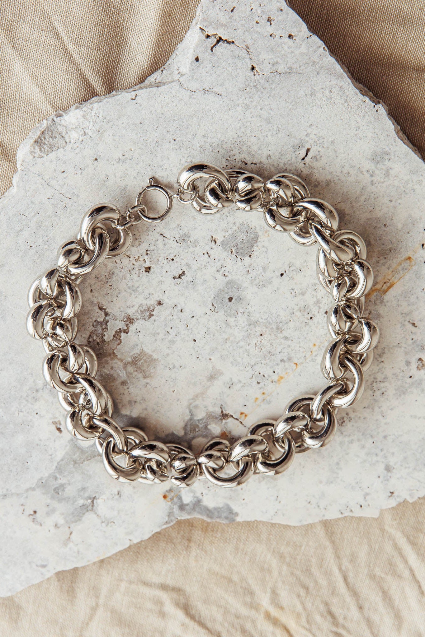 Kat Irregular Choker Necklace Dark Silver by Selfie Leslie Australia