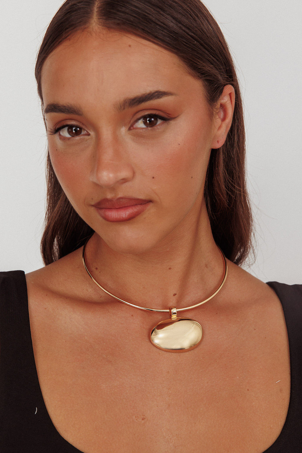 It's Fate Pendant Choker Gold by Selfie Leslie Australia