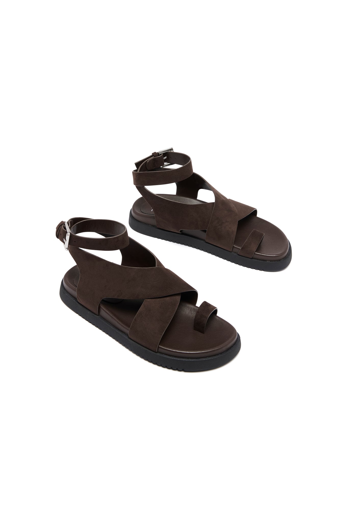 THERAPY Redeem Sandals Chocolate by Selfie Leslie Australia