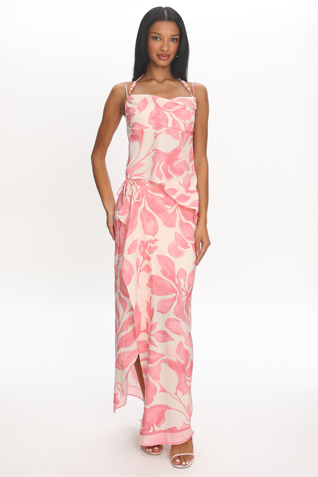 Azumi Beaded Top Pink