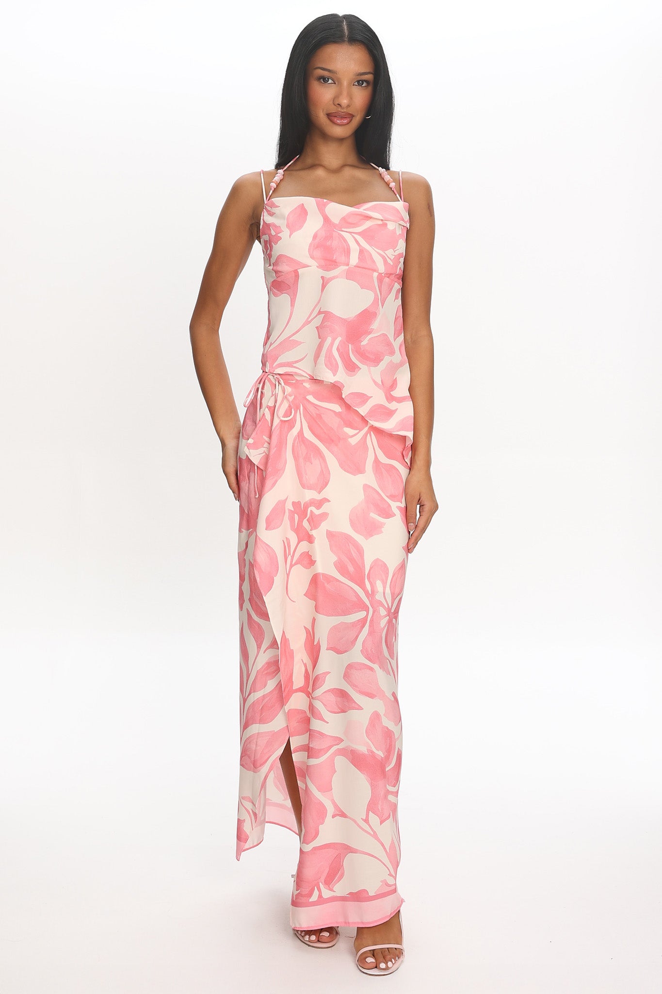 Azumi Beaded Top Pink