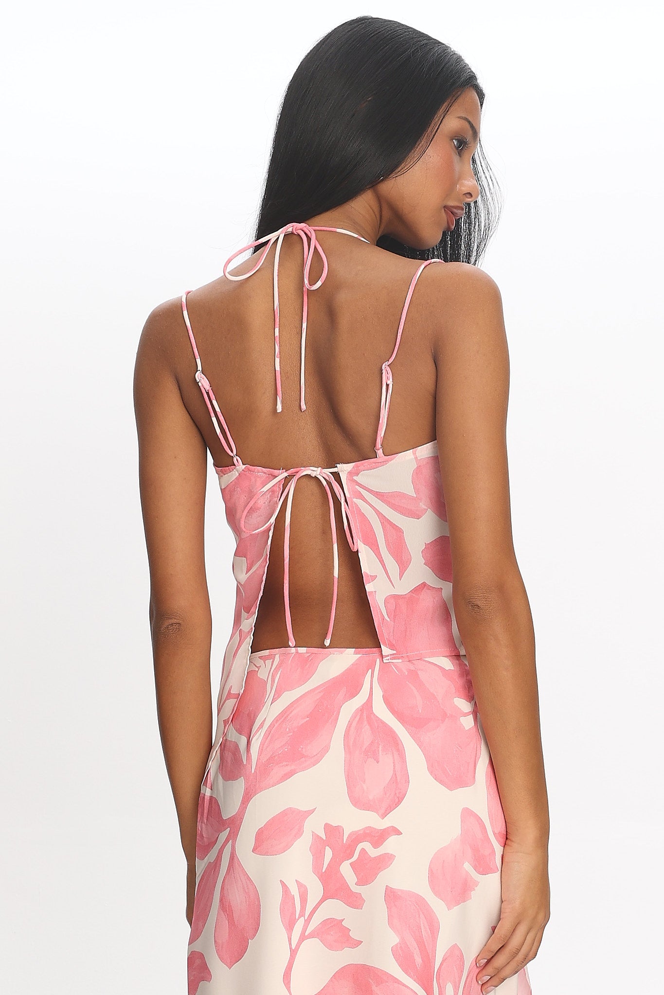 Azumi Beaded Top Pink