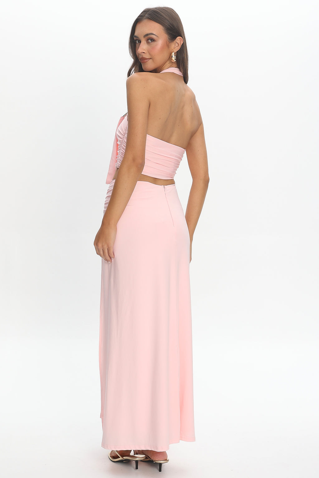 Soifon Maxi Skirt Pink