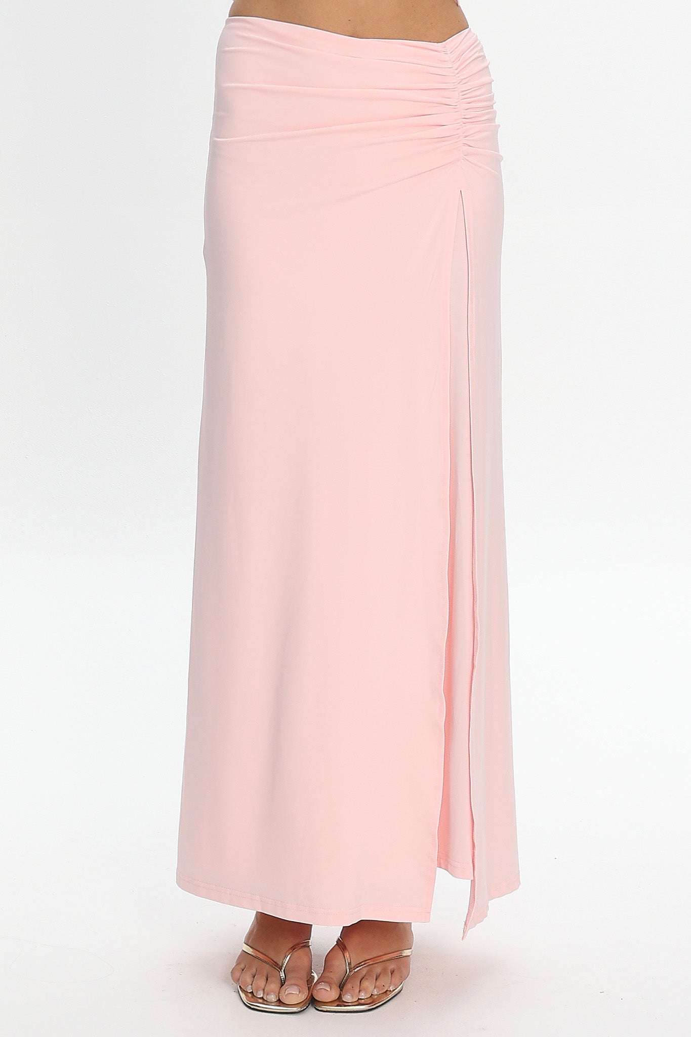 Soifon Maxi Skirt Pink